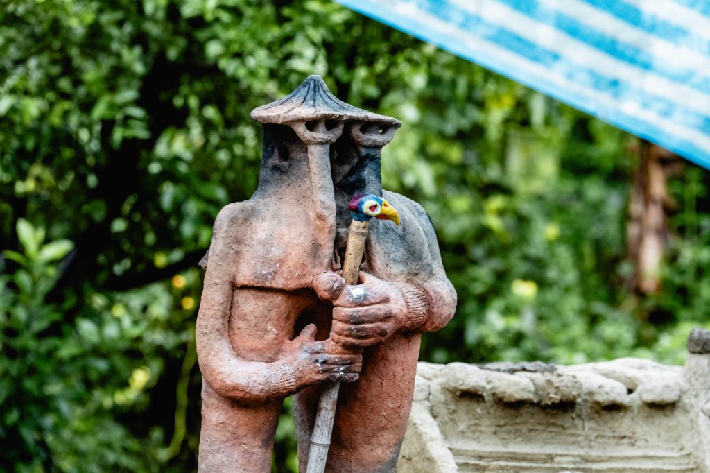 左鎮鎮立龜㷋臺階鬥劇場與五位農鬥士（作品照 1）